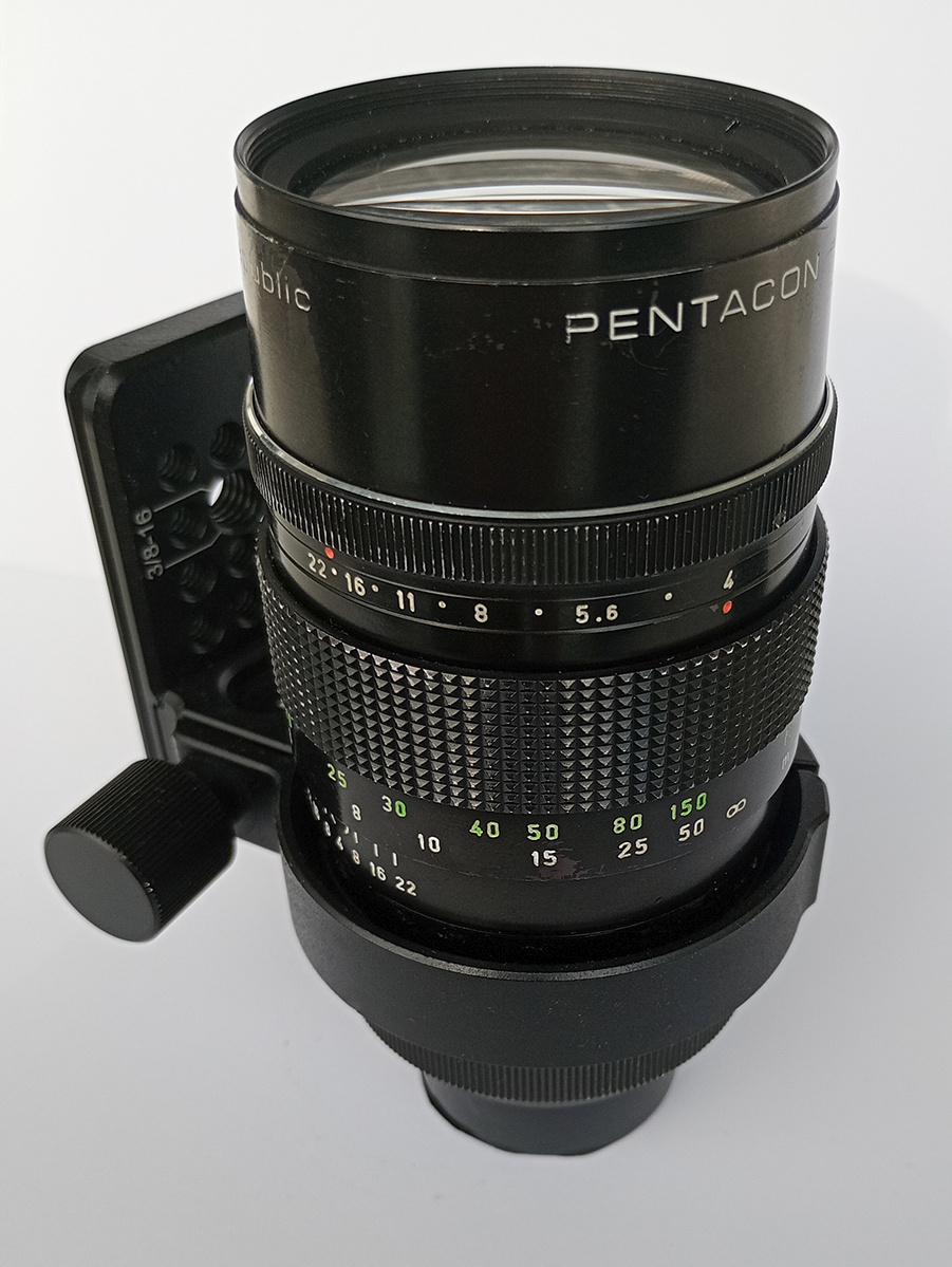 Predám manuálny objektív pentacon 200mm f/4