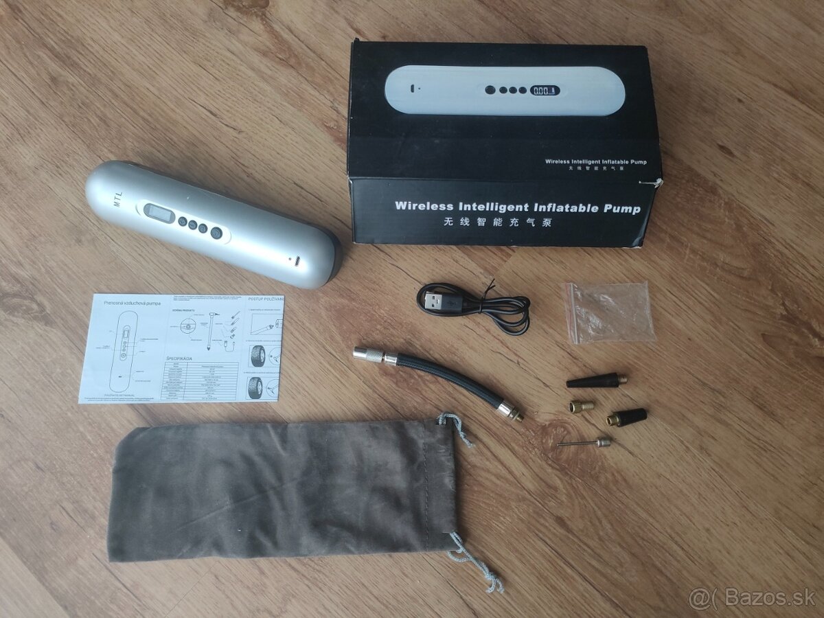 Akumulátorový elektrický kompresor / pumpa MTL