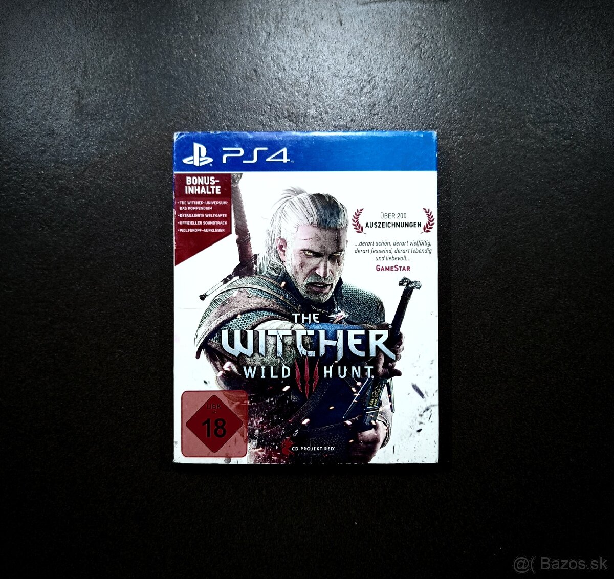 WITCHER 3 WILD HUNT - SPECIAL BONUS EDITION - PS4/PS5