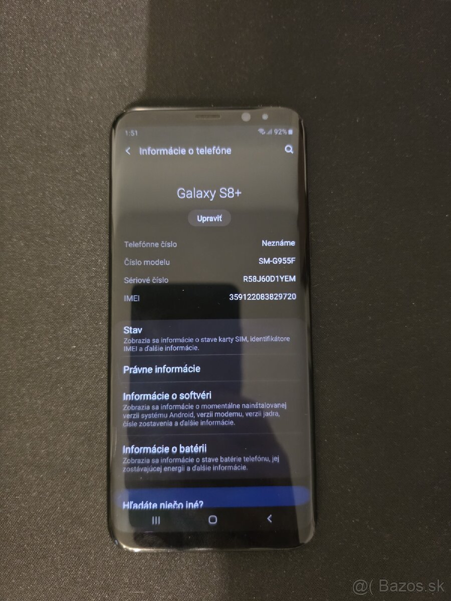 Samsung Galaxy S8 plus