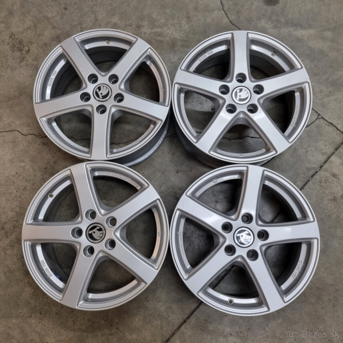 Hliníkové disky 5x112 R16 6,5J ET46