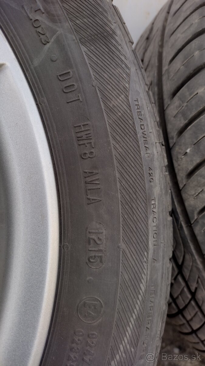 Škoda  disky s pneumatikami