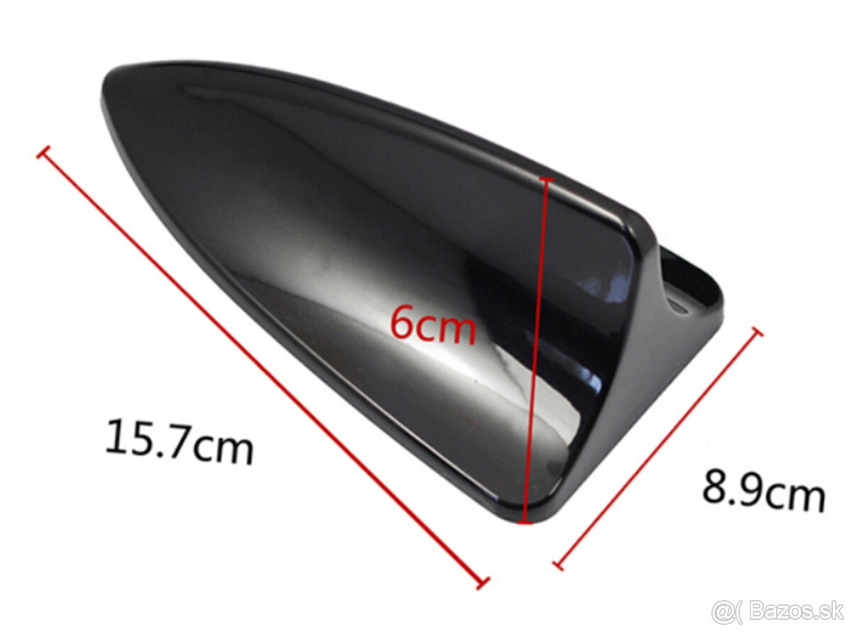 dekoratívna anténa v tvare BMW žraločej plutvy