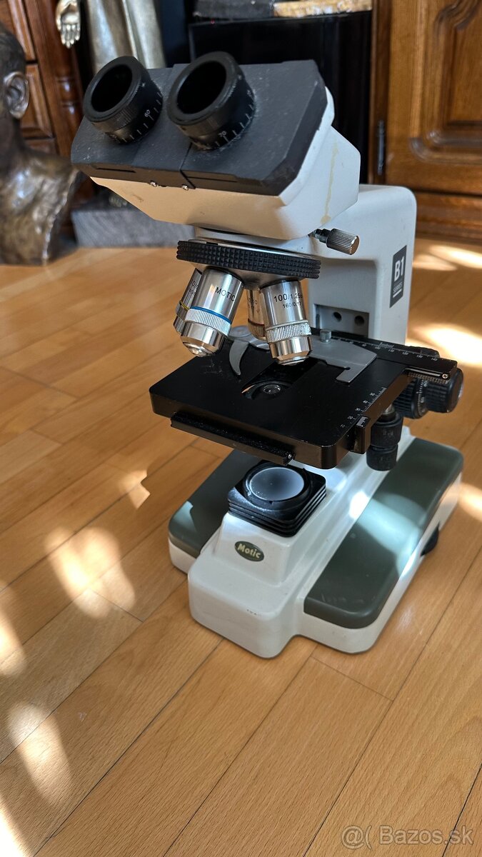 Predám profesionálny mikroskop Motic B1 advanced.
