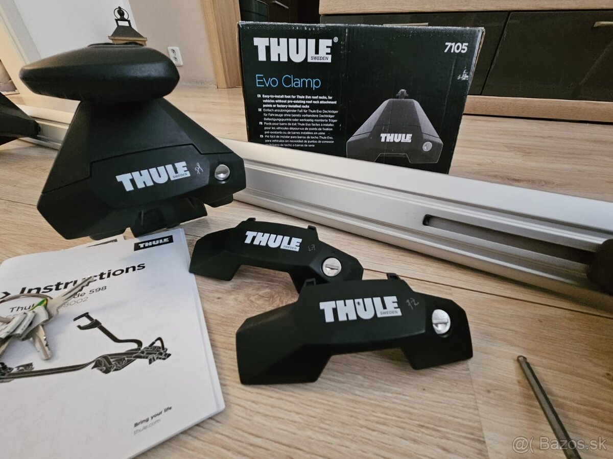 Thule Wing Bar EVO priečniky - nošice pre  Škodu Octavia III