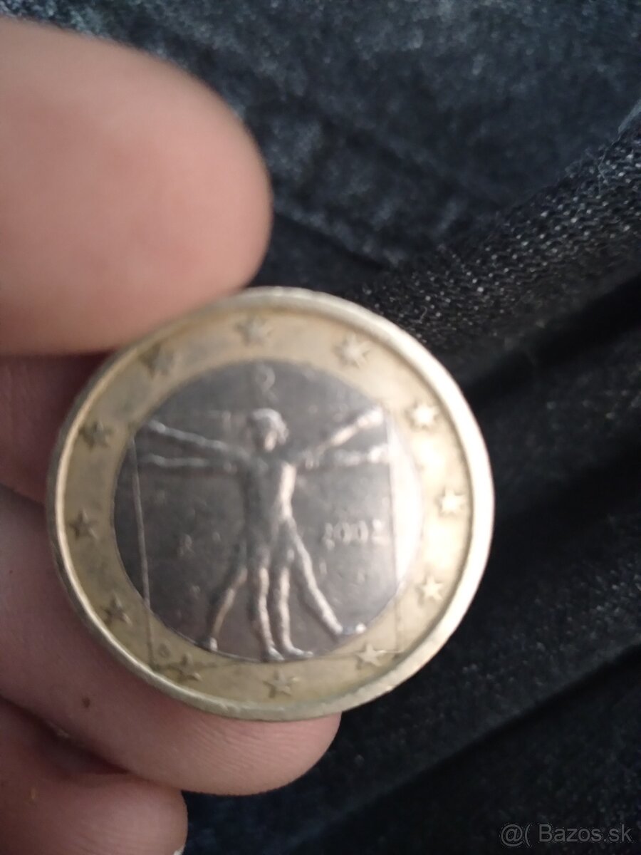 1 eurova minca 2002 taliansko