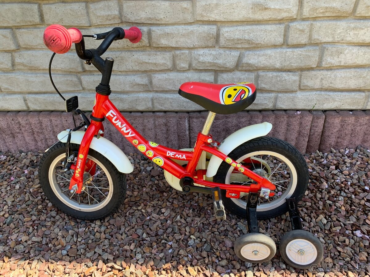 Detský bicykel Dema funny 12cm