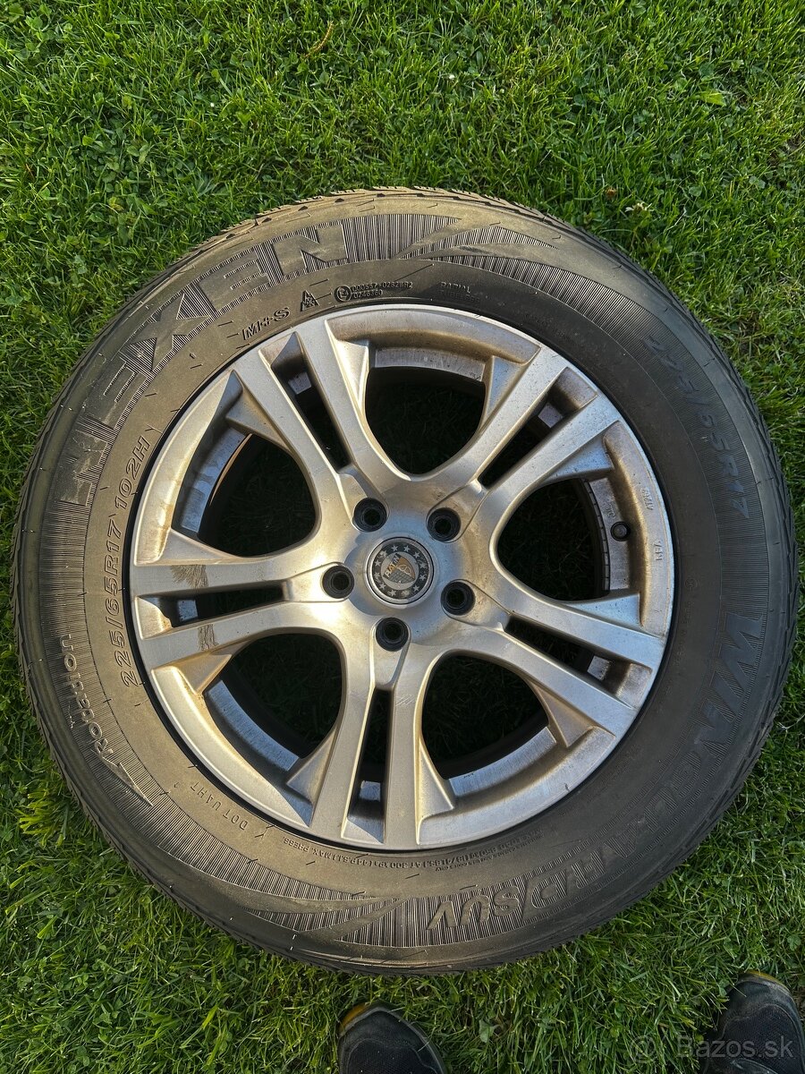 Elektrony disky 7Jx17H2 + zimne gumy 225/65R17