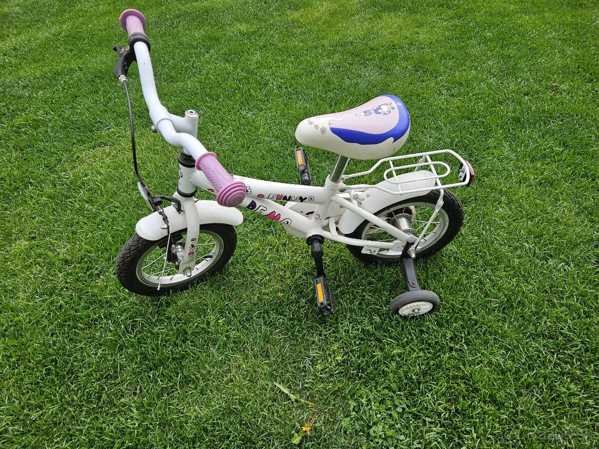 Predam malo pouzivany detsky bicykel 12,5"