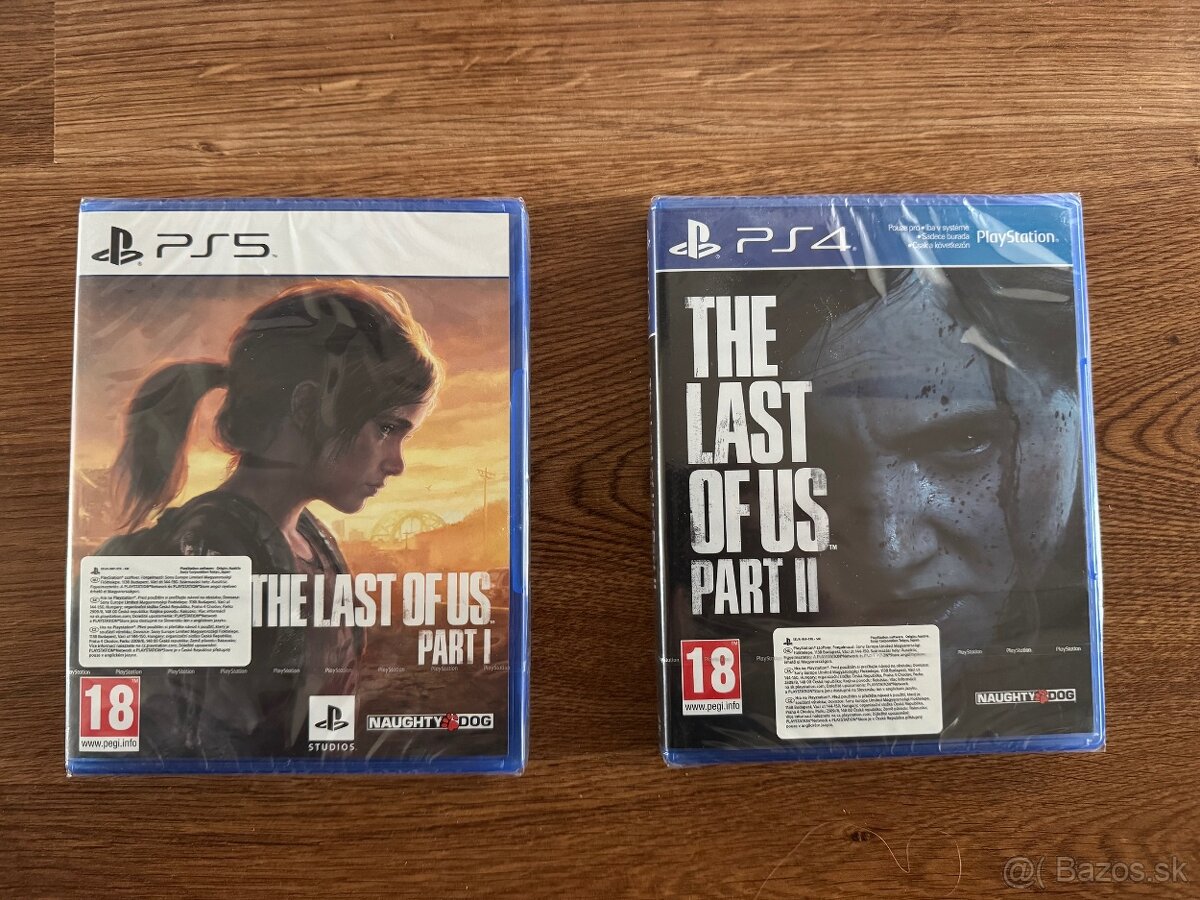 The Last of Us Part I a II - NOVÉ