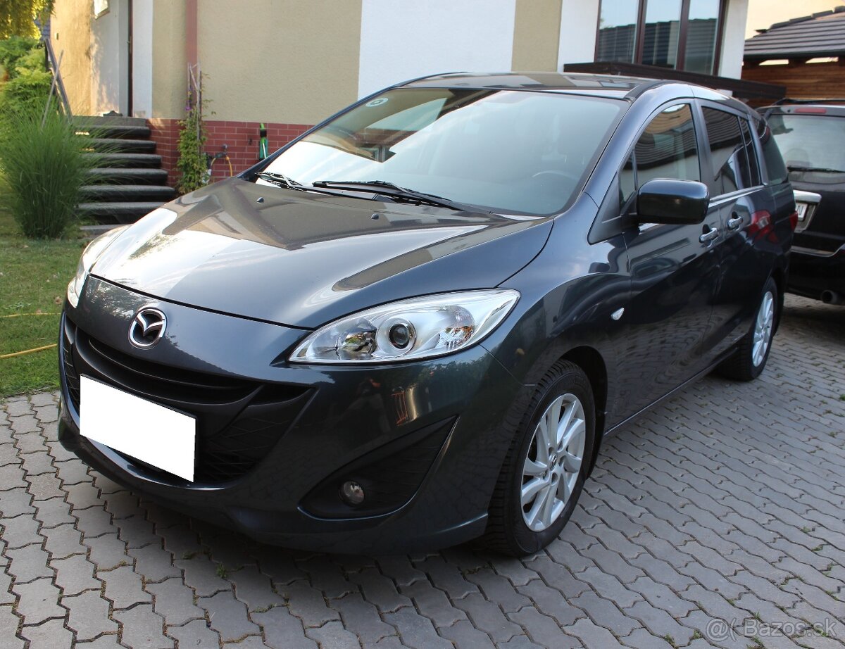 • MAZDA 5 1.8i, 85 kW, 6-st. manuál, 7-miest, r.v. 2012 •