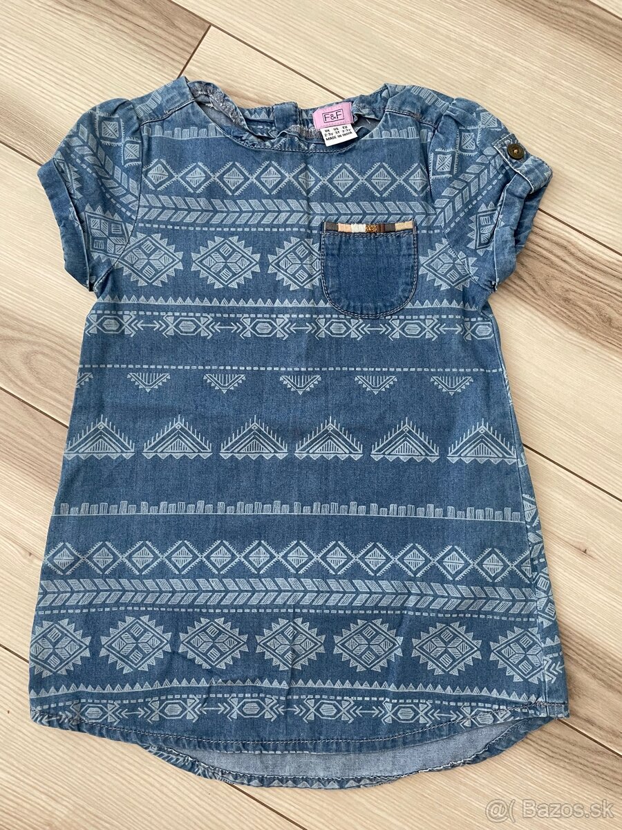 Riflové šaty F&F 98
