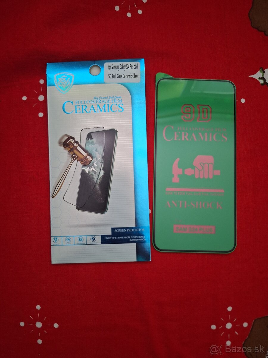 Ochranné sklo na Samsung S24 plus čierne