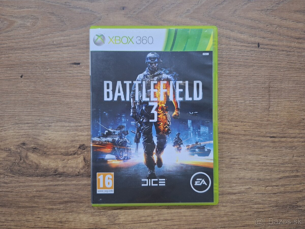 Hra na XBOX 360 - Battlefield 3