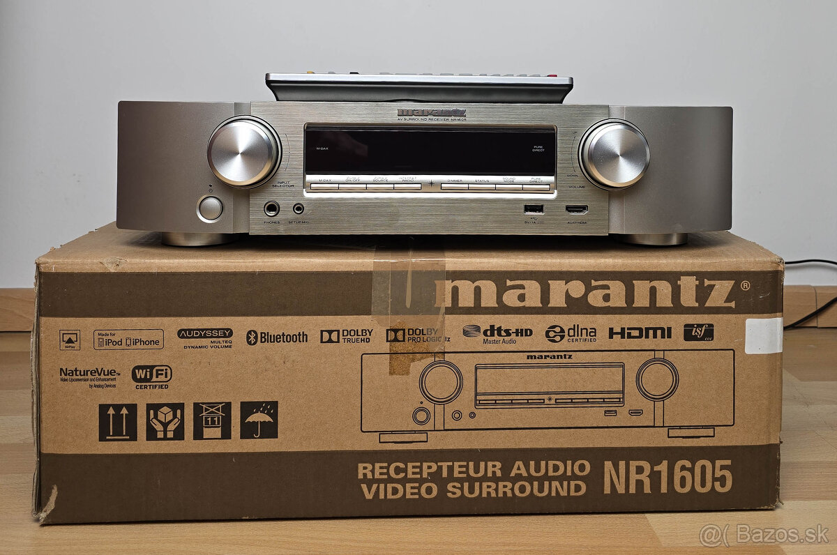 Marantz NR1605 /AirPlay Bluetooth Spotify Wi-Fi