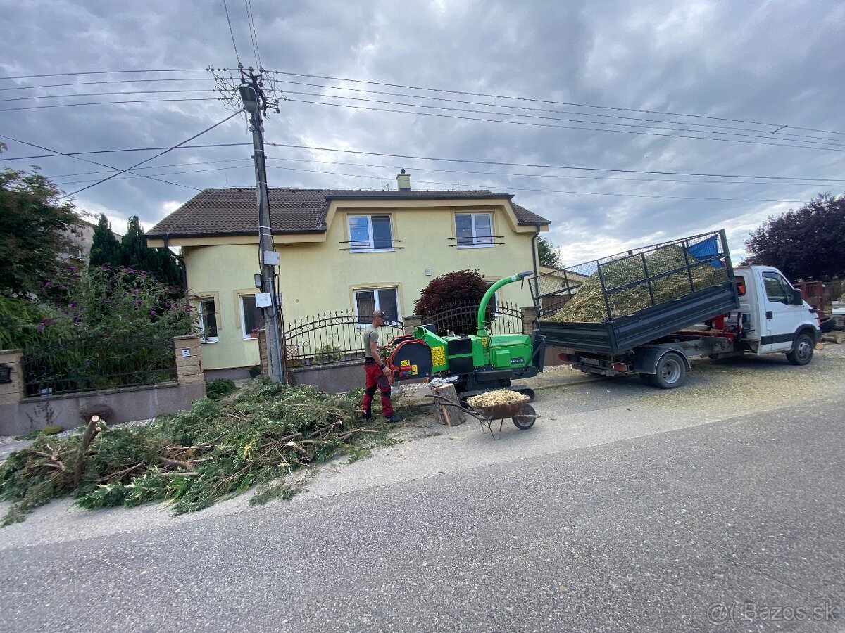 Kosenie/Strihanie/Údržba zelene/Pílenie /Drvenie