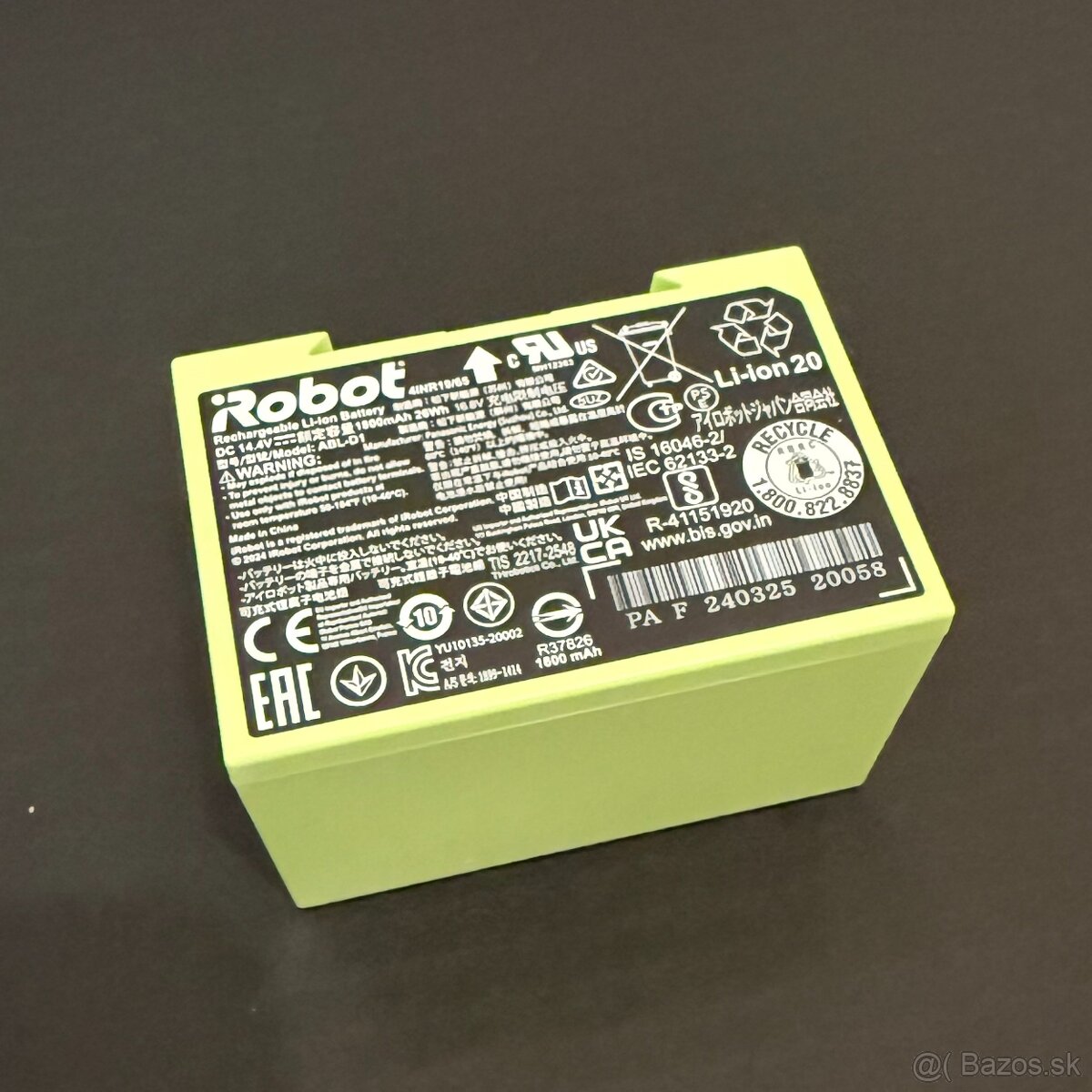 ORIGINÁL batéria iRobot Roomba i/e/j čisto NOVÁ