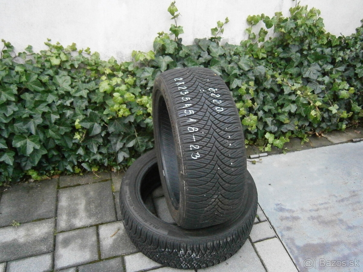 Predám 2x celoročné pneu WESTLAKE 235/45 R18 98WXL