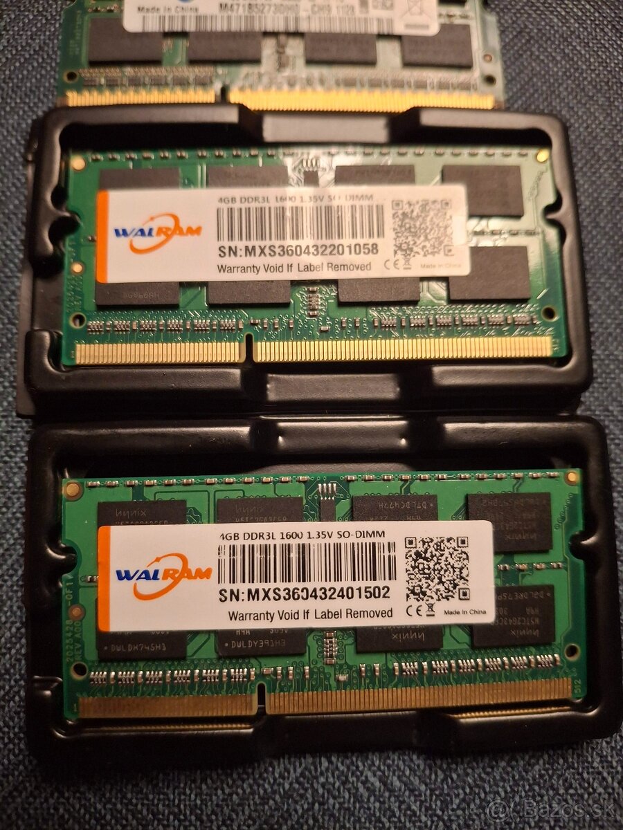 Predám DDR3 RAM 4GB pre notebook