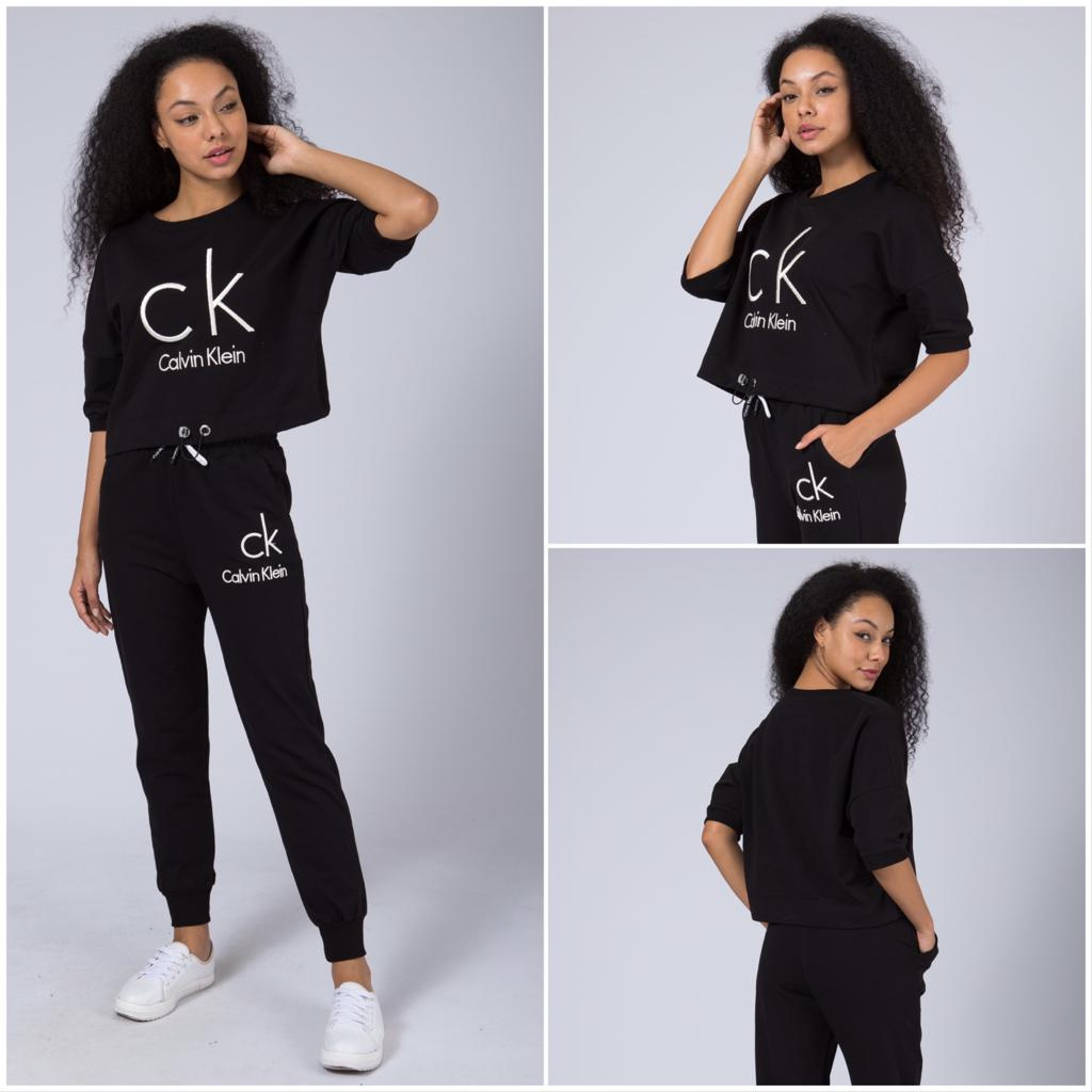 Calvin Klein dámska teplakova súprava čierna