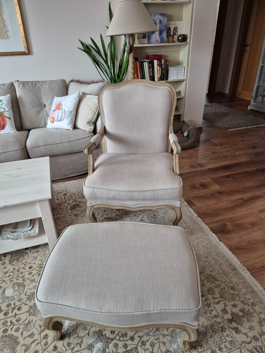 Predám kreslo Blanc Mariclo