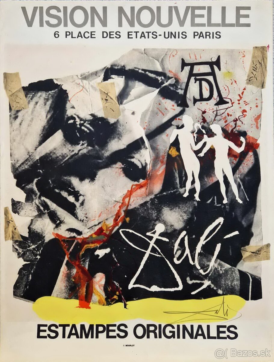 SALVADOR DALI – Estampes originales (podpísana Litografia)