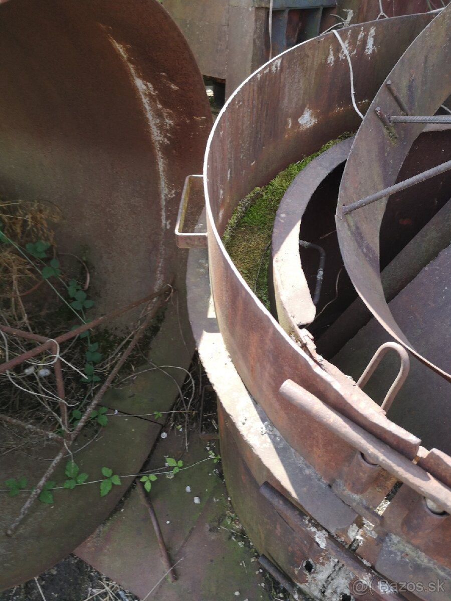 Forma na betonove skruze