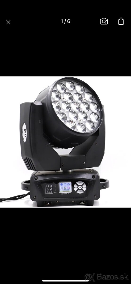 Predam Hlavy Led 19x15 RGBW