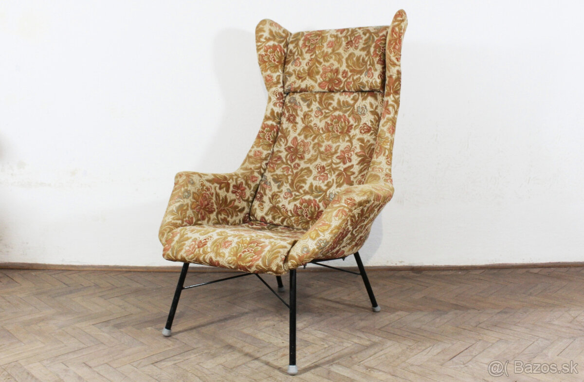 retro kreslo,Miroslav Navrátil
