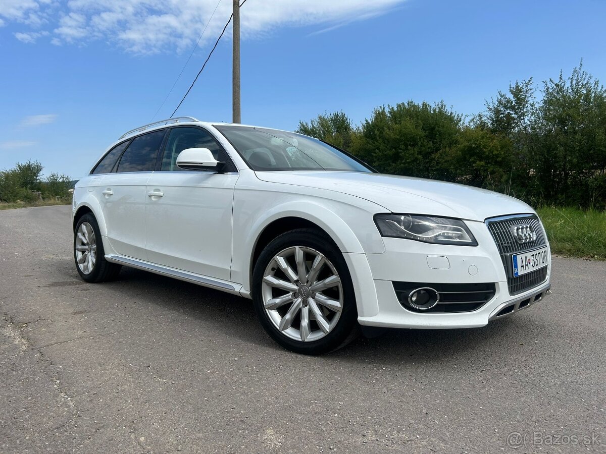 2011 A4 Allroad 4x4 3.0tdi 176kw, stronic, výborný stav