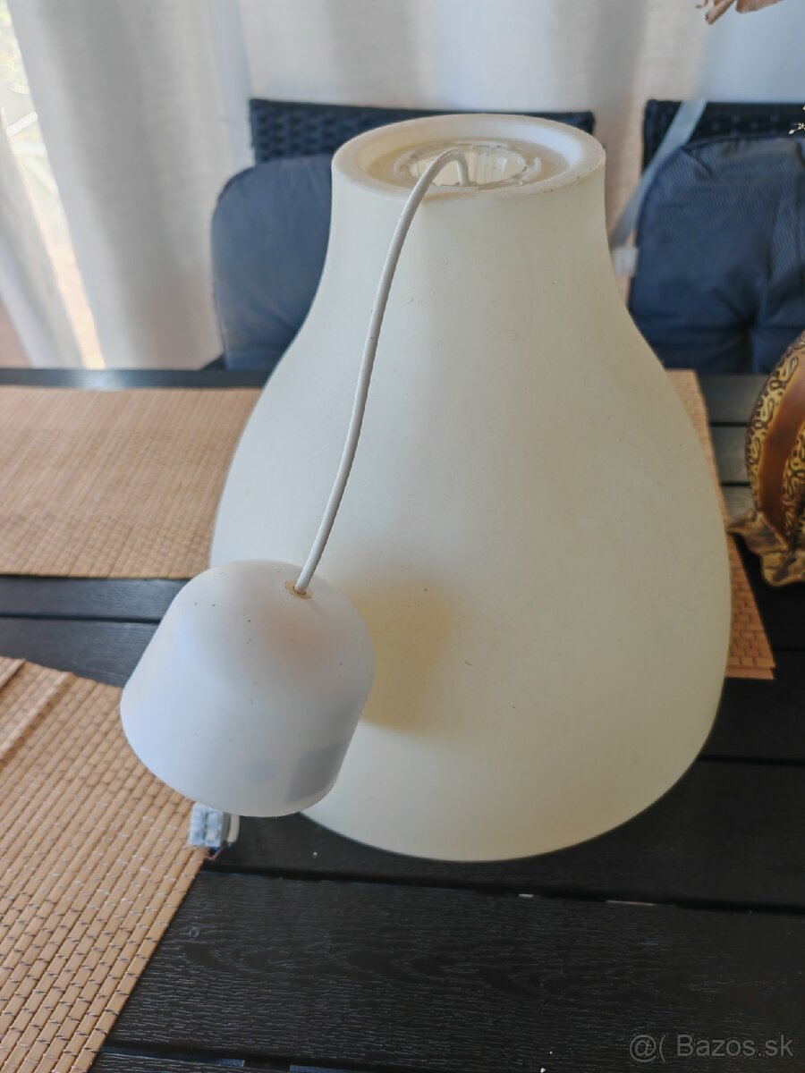 Ikea závesná lampa + LED žiarovky (2ks)