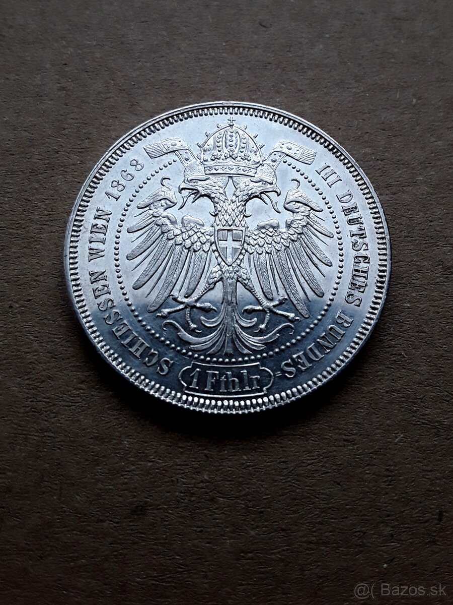 Strelecký toliar 1868 Viedeň