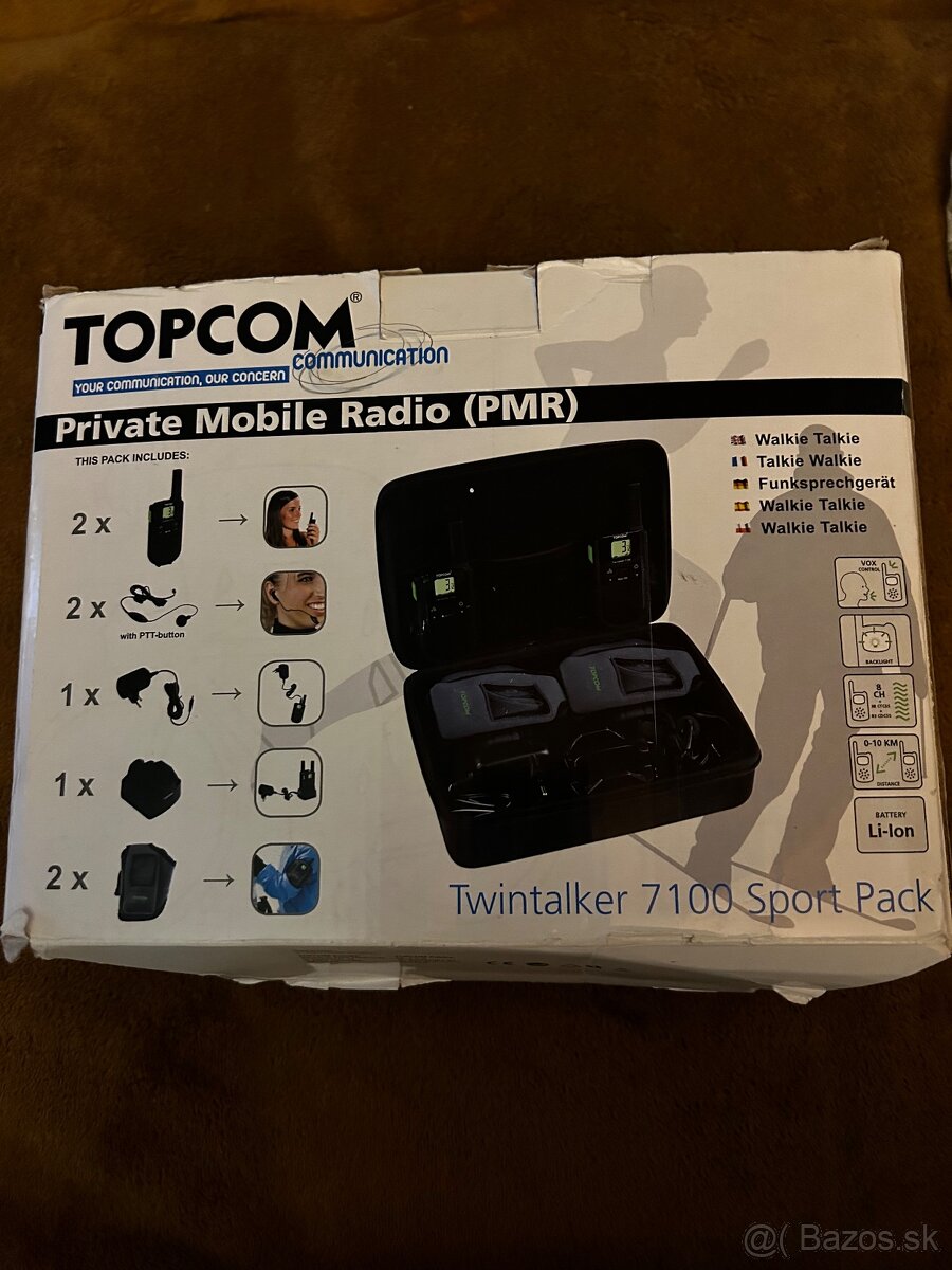Topcom Twintalker 7100 Sports Pack