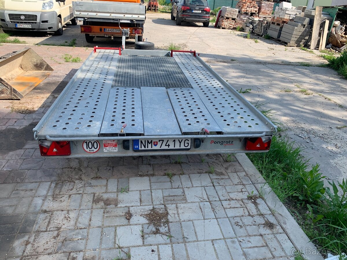 Predám prívesný vozík Pongratz 2,6 t