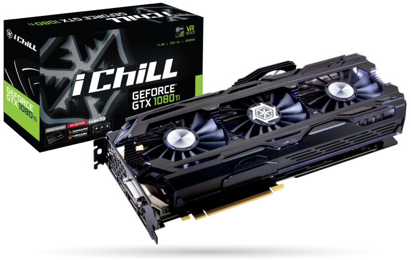 Inno3D iChill GeForce GTX 1080 Ti X4 – 11GB GDDR5X