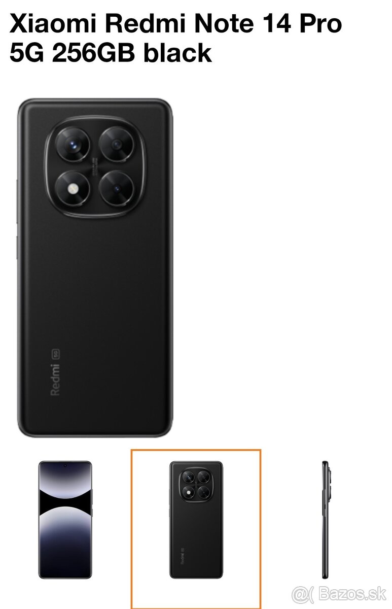 Xiaomi redmi note 14 pro 5G 8GB/256GB