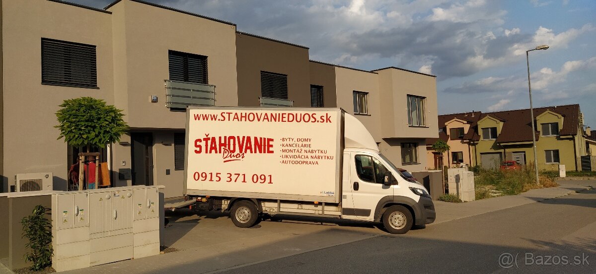 STAHOVANIE KOSICE,LIKVIDACIA,BREMENA,SPOLAHLIVO A LACNO