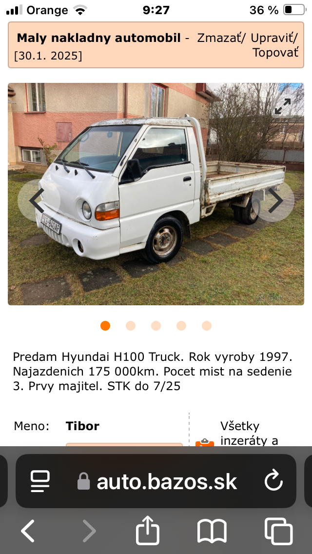 Maly nakladny automobil