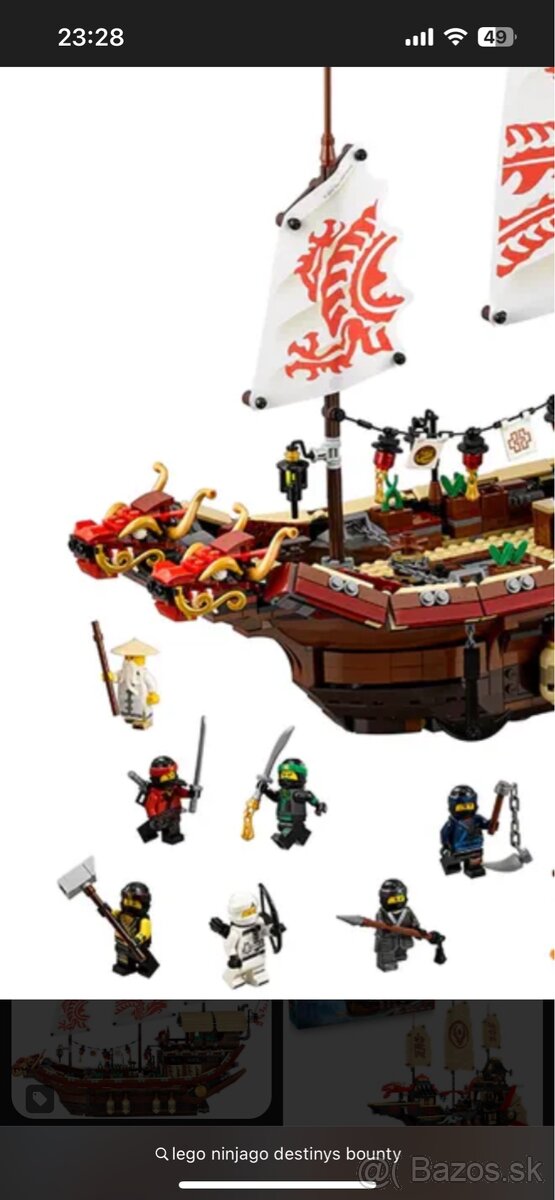 Ninja go lego destinys bounty