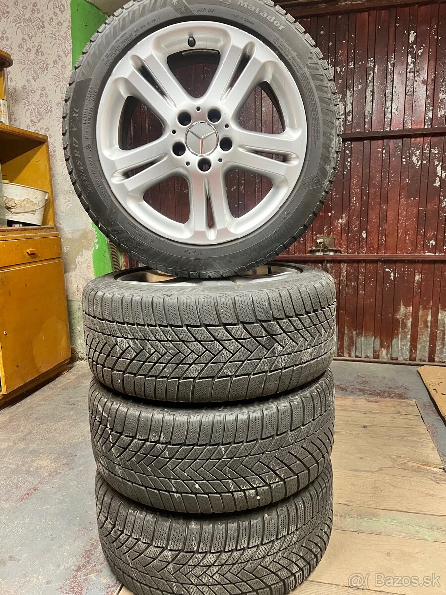 Sada kolies 245/45 R17 Zimné