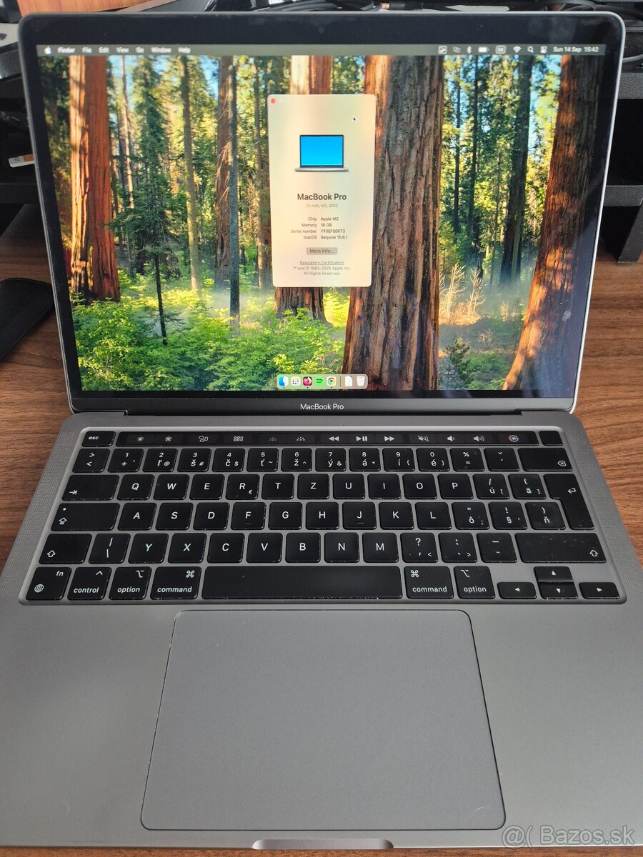 Predám MacBook Pro 13 (M2, 2022)