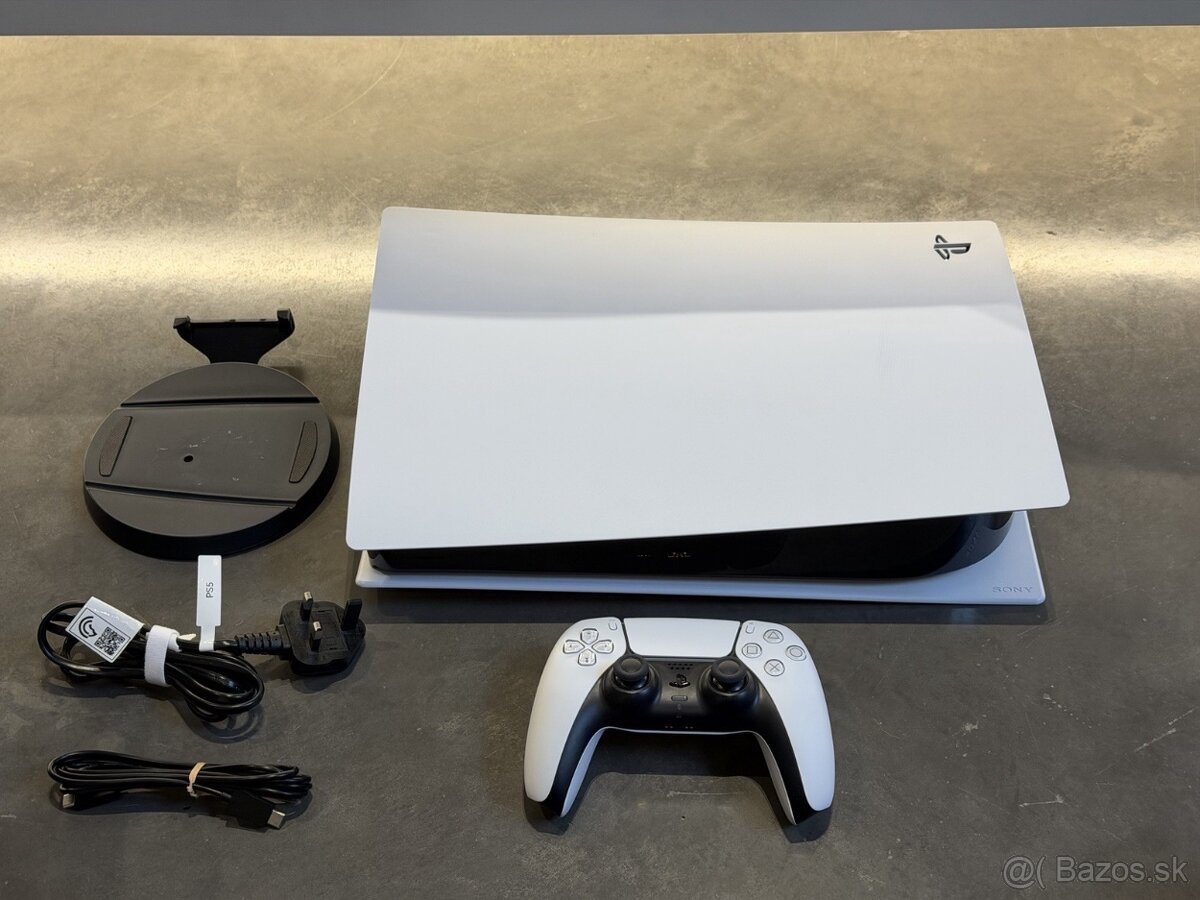 Playstation 5 - Digital Edition - 2x ovládač DualSense