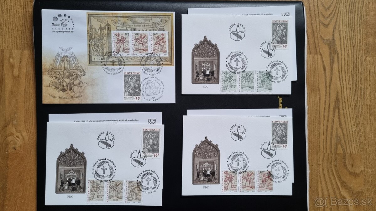 2019 Madarsko Traja Kosicki mucenici spolocne vydanie