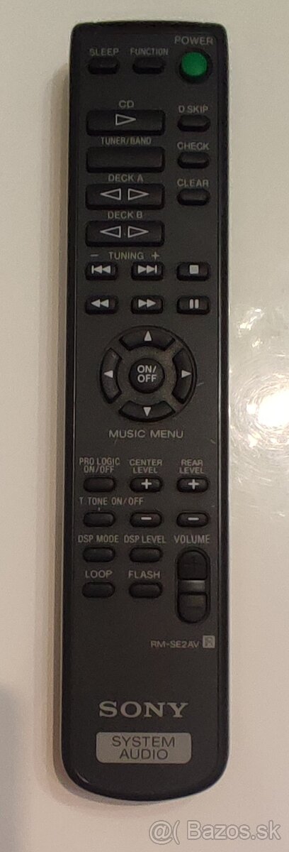 Originál ovládač SONY RM-SE 2 AV