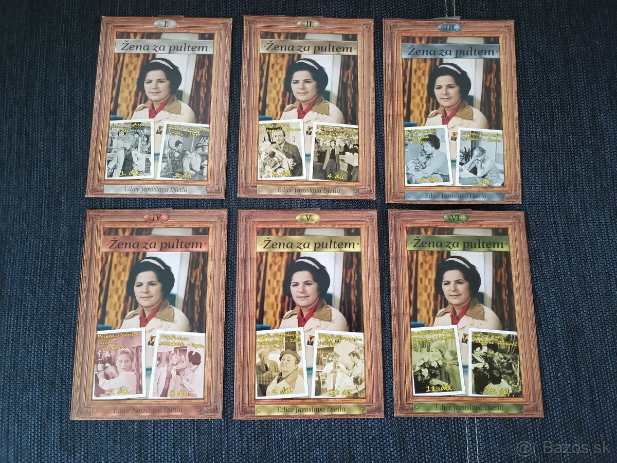 Kolekcia DVD - seriál Žena za pultem