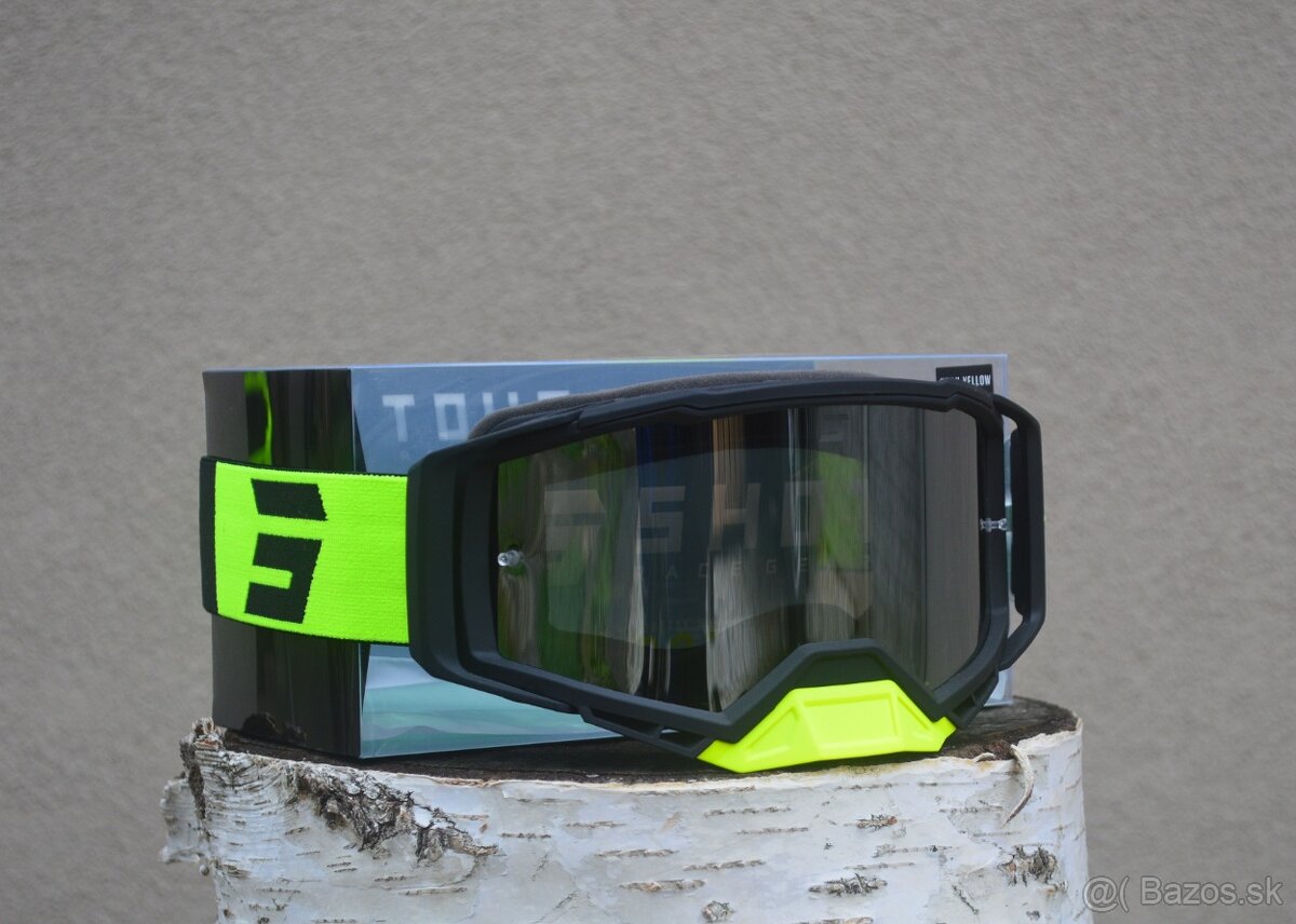 Okuliare SHOT Lite žlto čierne zr sklo