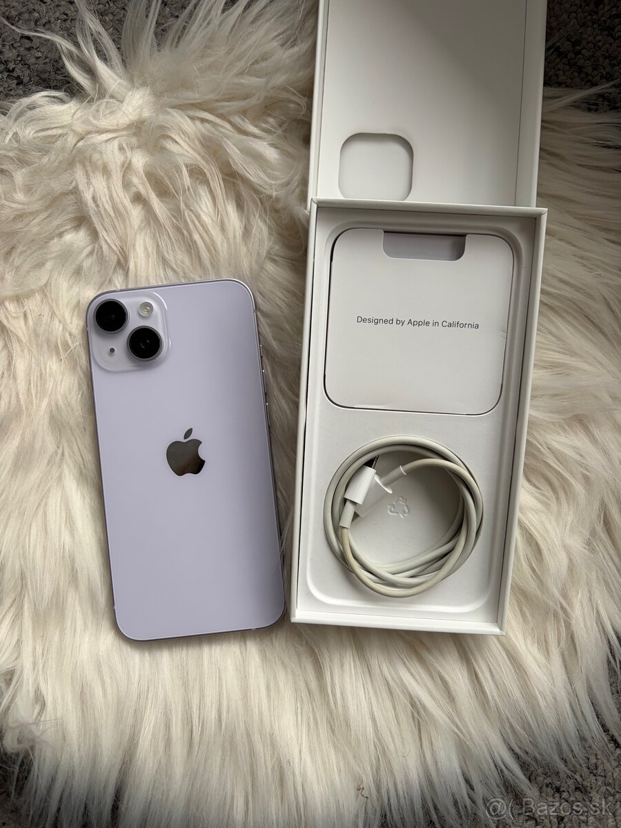Apple iPhone 14 128gb fialový