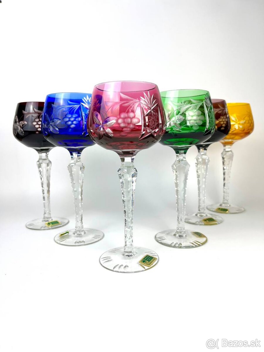 Krištáľové poháre na víno Lausitzer