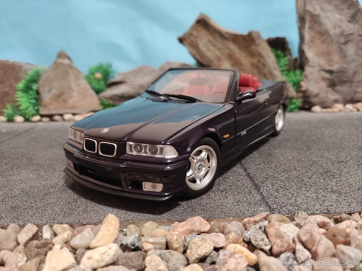 Prodám model 1:18 BMW M3 Cabrio 1995