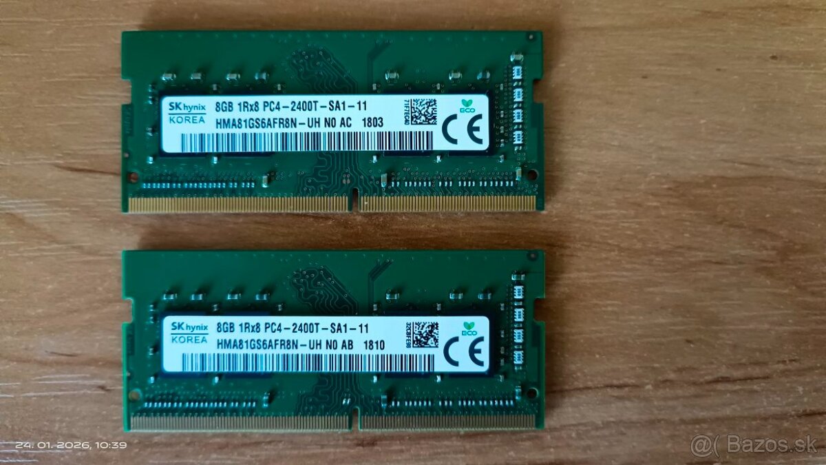 SK Hynix 2x8GB DDR 4 SODIMM